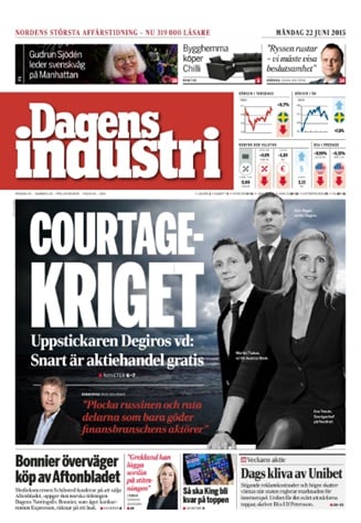 Dagens Industri Prenumeration - Tidningsbutiken.se